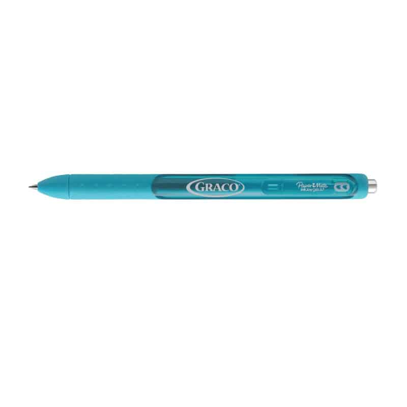 Custom Paper Mate® Inkjoy Gel - Black Ink - Teal