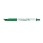 Custom Paper Mate® Inkjoy White Barrel - Black Ink - Green