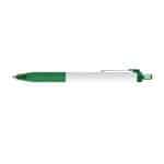 Custom Paper Mate® Inkjoy White Barrel - Black Ink - Green - 2