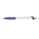 Custom Paper Mate® Inkjoy White Barrel - Black Ink - Purple - 2