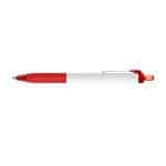 Custom Paper Mate® Inkjoy White Barrel - Black Ink - Red - 3