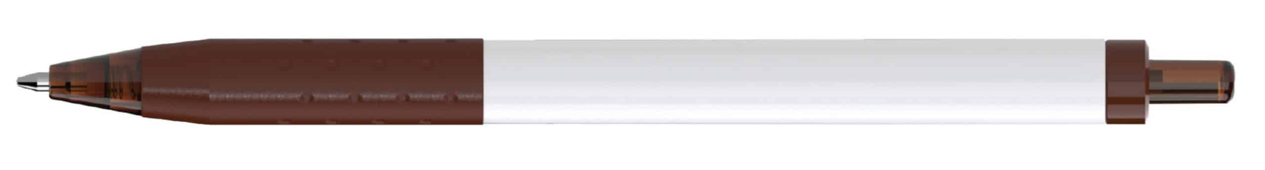 Custom Paper Mate® Inkjoy White Barrel - Brown - 1