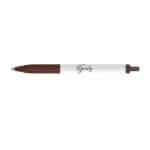 Custom Paper Mate® Inkjoy White Barrel - Brown