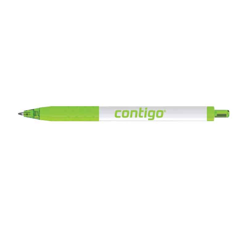 Custom Paper Mate® Inkjoy White Barrel - Lime