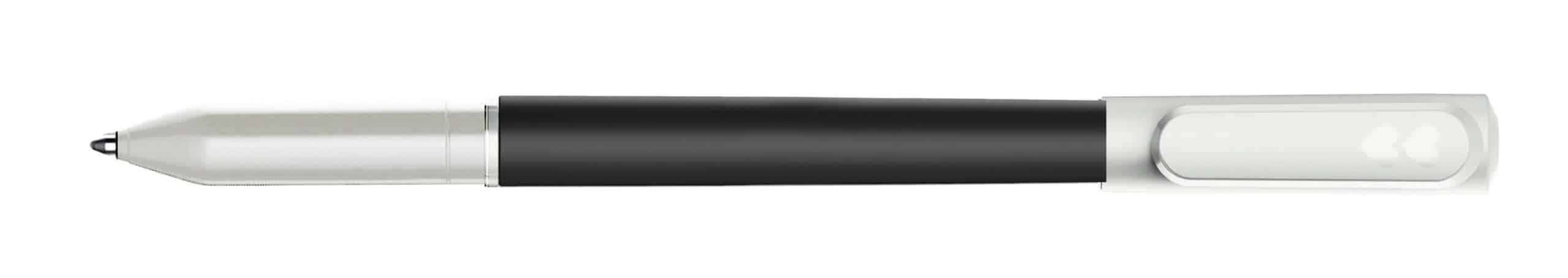 Custom Paper Mate® Write Bros Stick Pen - Black Ink - White - 1
