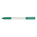 Custom Paper Mate® Write Bros Stick Pen White Barrel - Black Ink - Green - 1