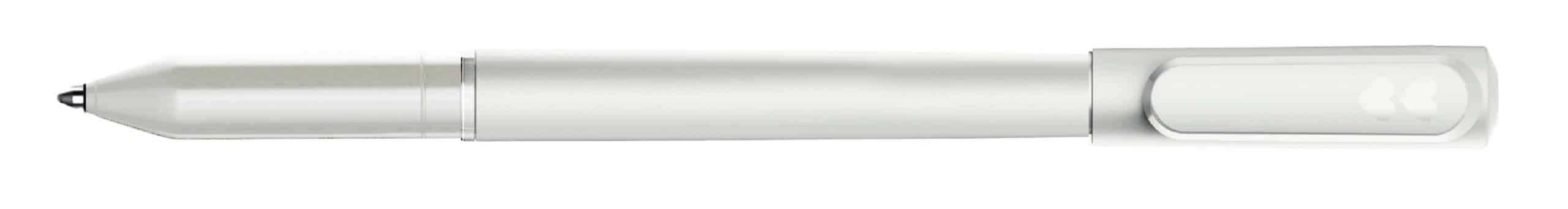 Custom Paper Mate® Write Bros Stick Pen White Barrel - Black Ink - White - 1