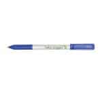 Custom Paper Mate® Write Bros Stick Pen White Barrel - Blue Ink - Blue