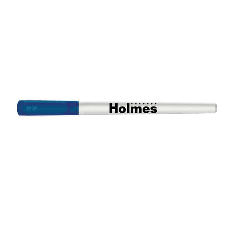 Custom Paper Mate® Write Bros Stick Pen White Barrel - Blue Ink - Navy - 2