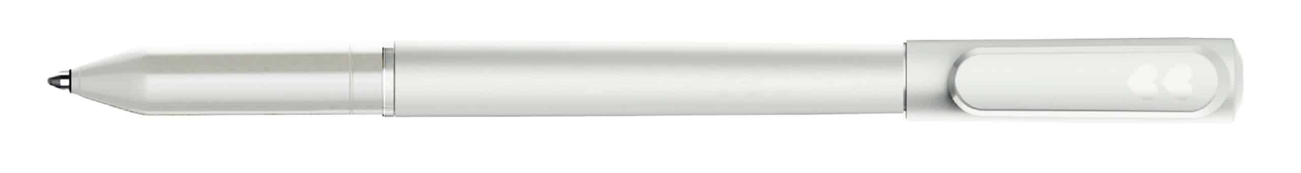 Custom Paper Mate® Write Bros Stick Pen White Barrel - Blue Ink - White - 1