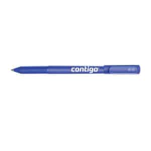 Custom Paper Mate® Write Bros Stick Pen Blue Barrel - Blue Ink - Blue