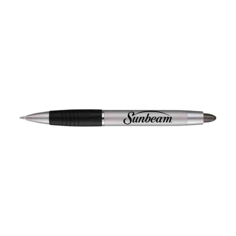 Custom Paper Mate® Element Pearlized Barrel - Blue Ink - Metallic Silver