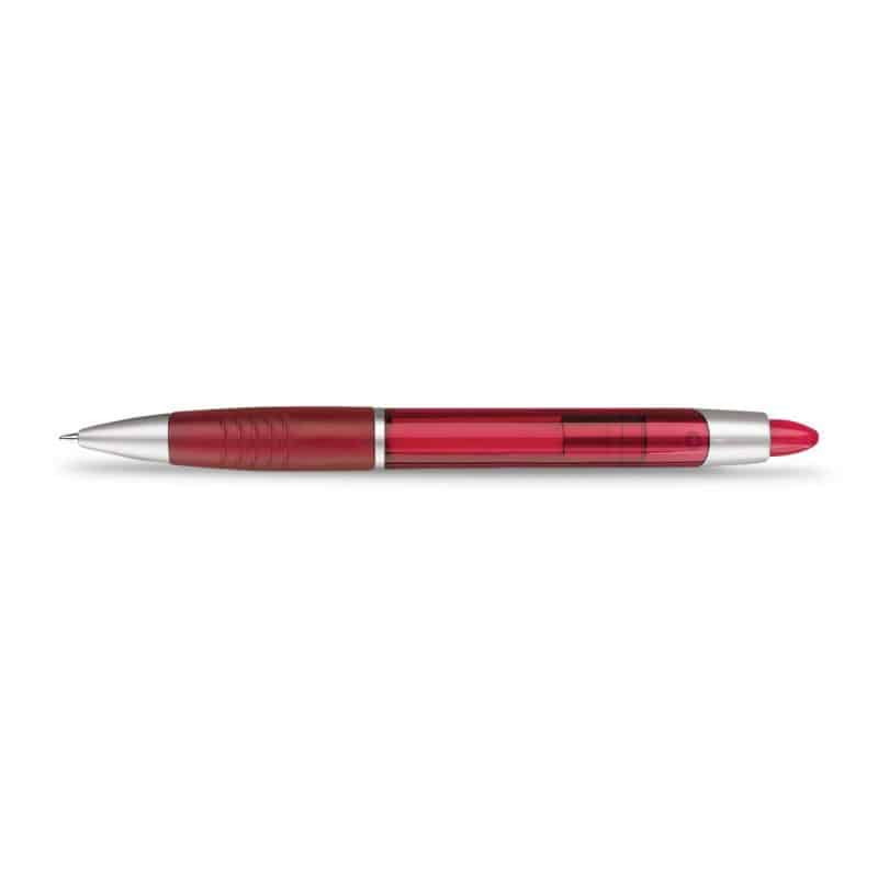 Custom Paper Mate® Element Translucent Barrel - Black Ink - Cranberry - 1