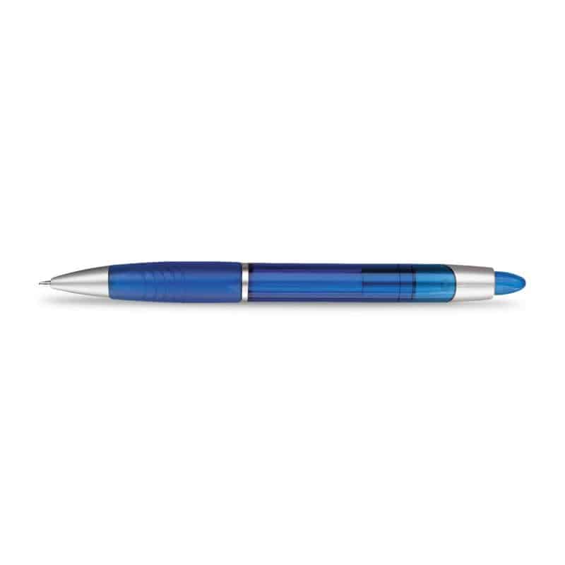 Custom Paper Mate® Element Translucent Barrel - Blue Ink - Bright Blue - 1