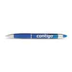 Custom Paper Mate® Element Translucent Barrel - Blue Ink - Bright Blue