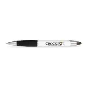 Custom Paper Mate® Element White Barrel - Black Ink - Black