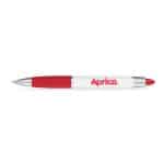 Custom Paper Mate® Element White Barrel - Black Ink - Red